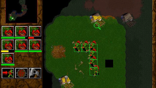 WARCRAFT II: Tides of Darkness - alpha version. Orc campaigngameplay - Mission 2. смотреть онлайн