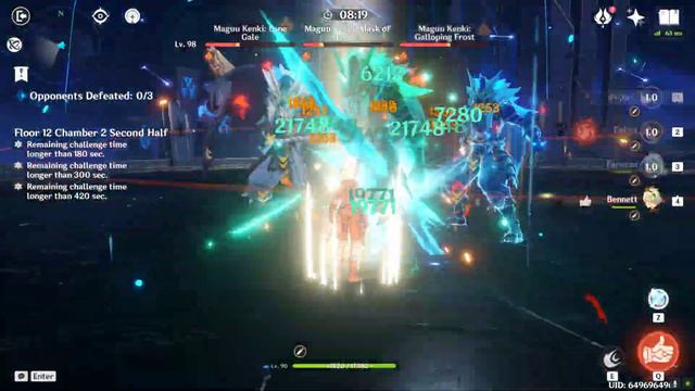 Wanderer and Dehya VS Triple Kenki (NSFW) смотреть онлайн