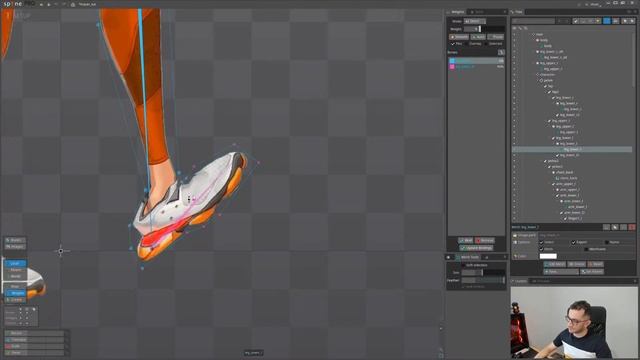 Spine 2d tutorial Full rigging process with IK Constraints смотреть онлайн