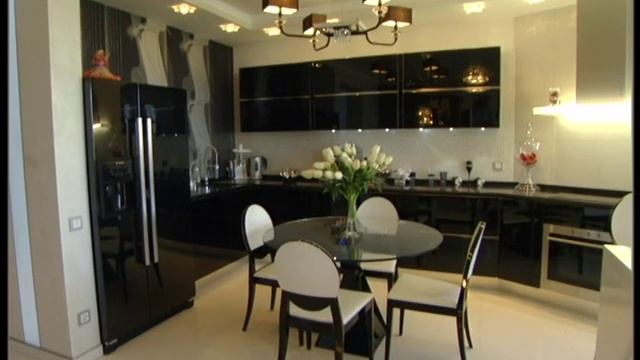 Интерьер в деталях.Черно-белый интерьер.black&white interior смотреть онлайн