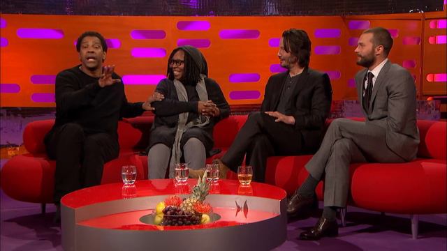 Denzel Washington's audience get involved - The Graham Norton Show: 2017 - BBC One смотреть онлайн