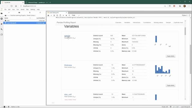 4. Creating a Pandas-Profiling Data Profile Report смотреть онлайн