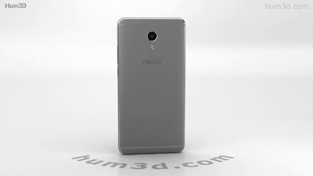 Meizu M3 Max Gray 3D model by Hum3D.com смотреть онлайн