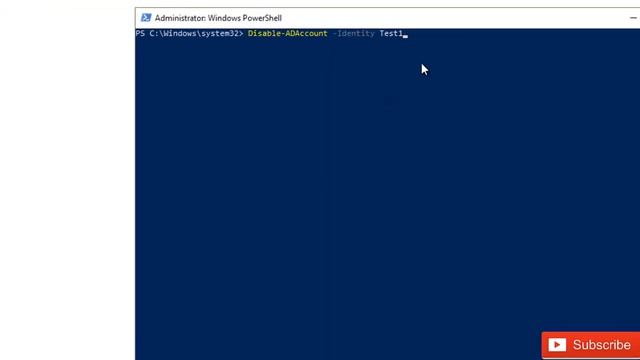 Powershell - How to Disable or Enable Active Directory User Account Using PowerShell смотреть онлайн
