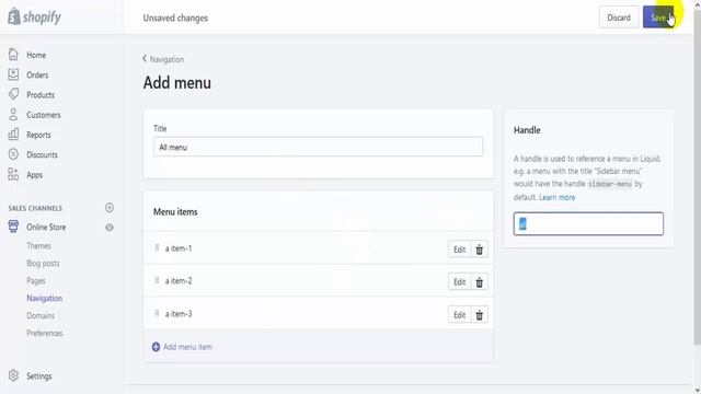 How to Add Megamenu and Megamenu with image of Fancy Shopify theme смотреть онлайн