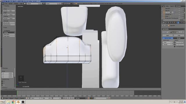 blender 3D tutorial build a rifle(AK-47) part 5 смотреть онлайн