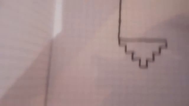 Как рисовать по клеточкам карандаш