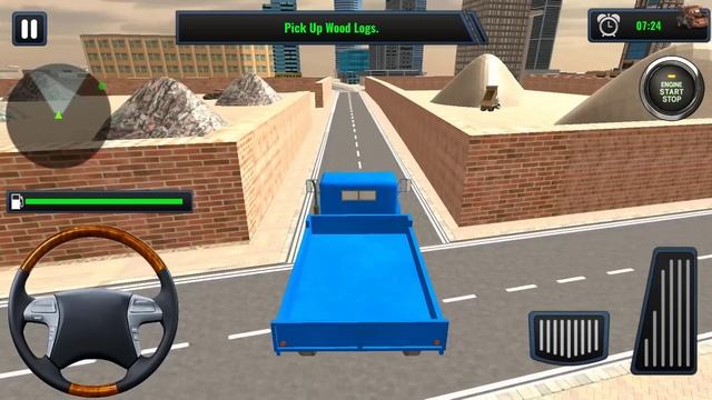City Truck Transport Simulator Cargo Delivery - Android Gameplay смотреть онлайн