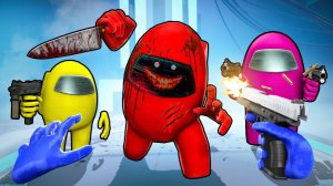 ШУТЕР АМОНГ АС! ЗАСТРЕЛИЛ СЕКРЕТНОГО БОССА AMONG US