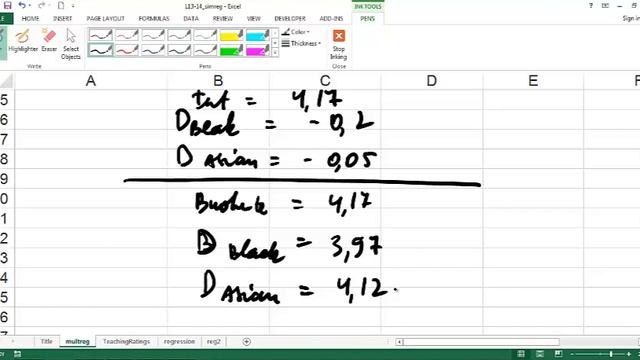 Lesson 16 - Multi regression hypothesis testing смотреть онлайн