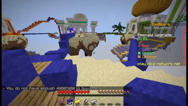 MINECRAFT BEDWAR LIVE PIKA NETWORK || Playing with subscribers [LIFESTEAL , PVP #BEDWAR #MINECRAF смотреть онлайн