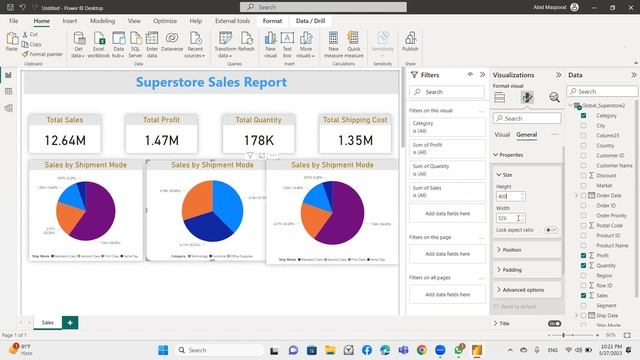 Power BI Training Lesson 2-1 : The Complete Guide to Getting Data and Data Visualization смотреть онлайн