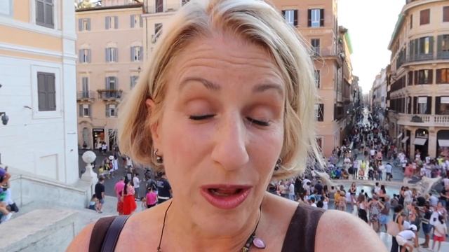 No more sitting on the Spanish Steps! смотреть онлайн