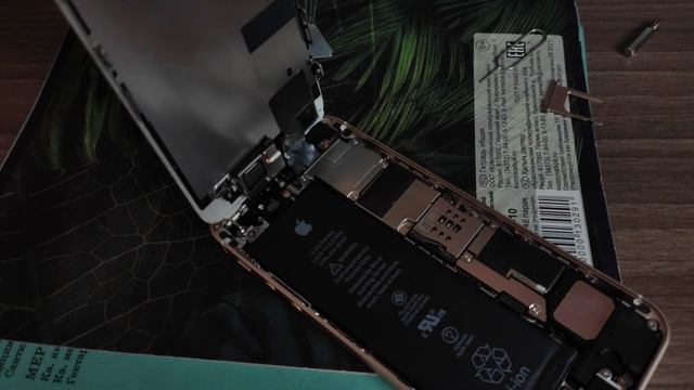 Замена аккумулятора iPhone SE (2016) в ДОМАШНИХ условиях смотреть онлайн