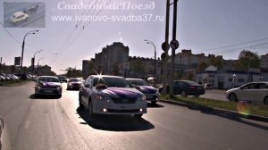 Свадебный кортеж Toyota Camry в Иваново.