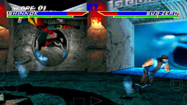 Mortal Kombat _ Mortal Kombat 4: Hardcore Attack (SHINNOK VICTORY) Android Offline Gameplay (ePSXe) смотреть онлайн