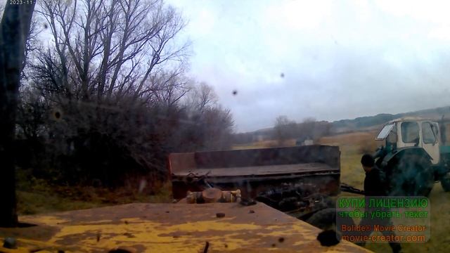 АТЕК999.ПОГРУЗКА ТРАКТОРА ЮМЗ. .ДТ75 ПАХОТА