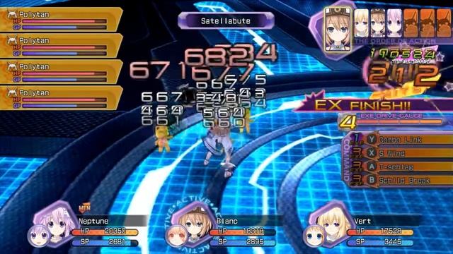 Hyperdimension Neptunia Re;Birth1 Combo x 449 смотреть онлайн