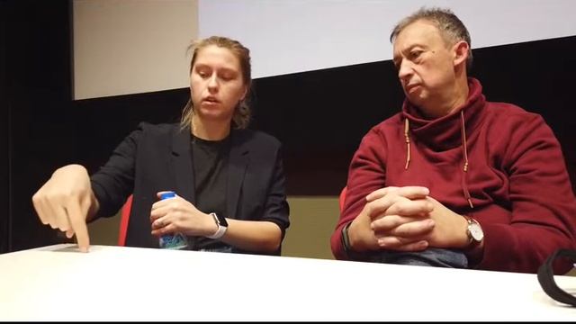 Середа Ксения на встрече в Московской Школе Кино смотреть онлайн