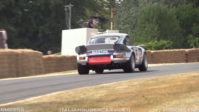 70 Years of Porsche Sports Cars at Goodwood: 9R3/LMP2000, 919 Tribute, 917K, 911 GT1, 935 & More! смотреть онлайн