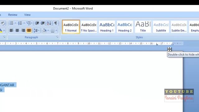 Cara Menggunakan Tab Stop Position Yang Baik dan Benar pada Microsoft Word смотреть онлайн