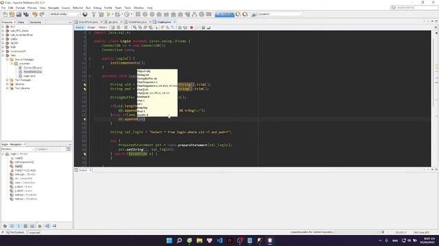 Java Swing | Làm form đăng nhập cơ bản kết nối database JDBC SQL Server смотреть онлайн