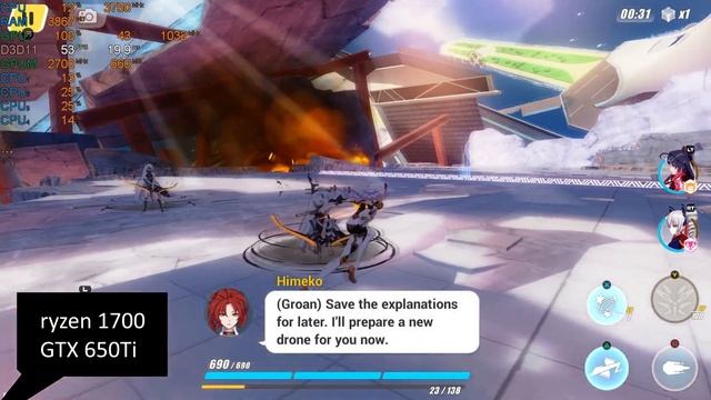 Honkai Impact 3rd на слабой видеокарте смотреть онлайн