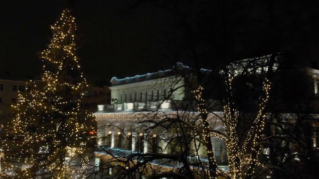 Новогоднее оформление города смотреть онлайн