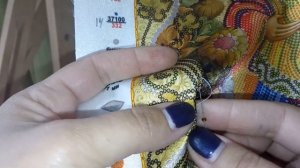 Криволинейная техника вышивки бисером. Начинаю вышивать икону вместе с вами. Небольшой мастер-класс