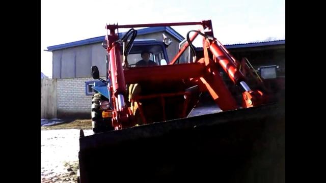 Запуск МТЗ 82 при -15 градусах мороза без подогрева смотреть онлайн