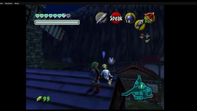 [LOZ] Ocarina of Time - Man on the roof itemless / glitchless Guide смотреть онлайн