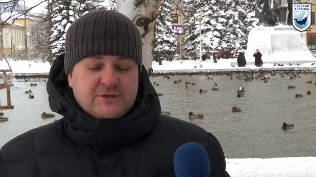 Сотрудники национального парка "Русская Арктика" приняли участие в акции "Покормите птиц" смотреть онлайн