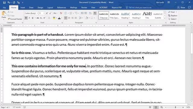 Microsoft Word - How to mark text as hidden смотреть онлайн