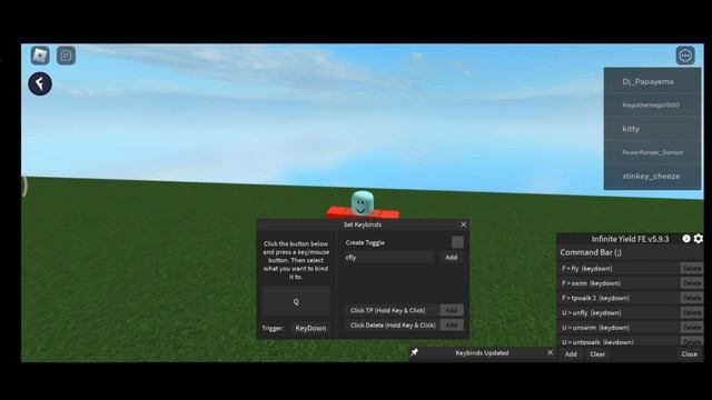 How To Use Infinite Yield Keybinds In Mobile смотреть онлайн