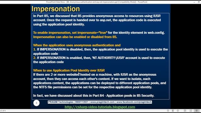 Anonymous authentication and asp net impersonation in arabic смотреть онлайн