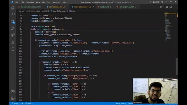 Car Following | OpenCV Object Tracker | Machine Learning in ROS смотреть онлайн