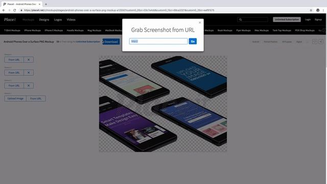 Create Your Own Android Mockup смотреть онлайн