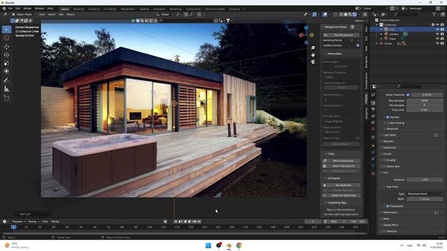 How to add 3D Models in Image in Blender | Perspective Plotter Addon смотреть онлайн