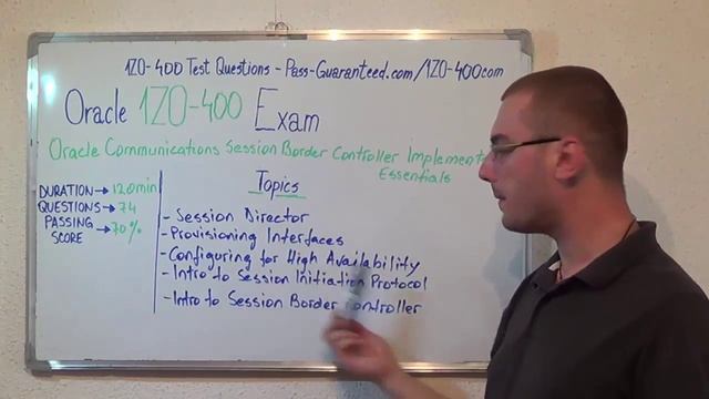 1Z0-400 – Oracle Exam Session Border Test Controller Questions смотреть онлайн
