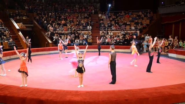 Фестиваль Цирк третьего тысячелетия в Харькове, Цирковая студия «Каскад» 9.12.17 смотреть онлайн