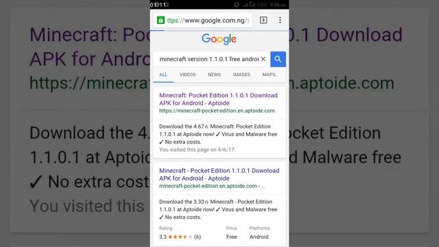 How to download minecraft pocket edition version 1.1.0.1 for free on your android device смотреть онлайн