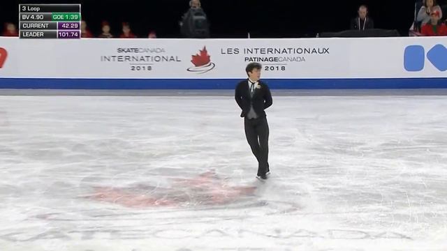 2018 Skate Canada Keegan MESSING FS смотреть онлайн