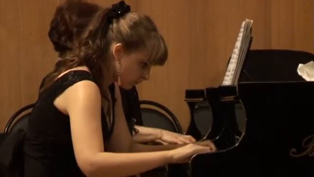 Дмитриева Катя, преподаватель Возничихина Е.В. (Шостакович Д.) - Концертино для двух фортепиано. смотреть онлайн