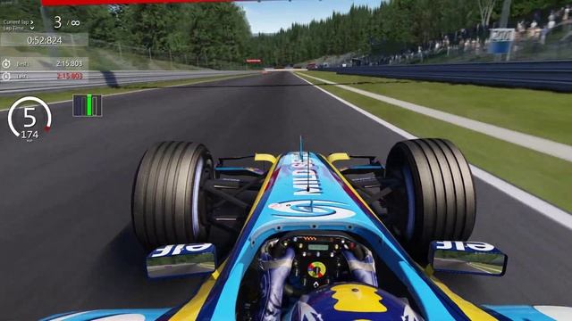 Renault R25 - Spa Francorchamps 2005 - Assetto Corsa смотреть онлайн