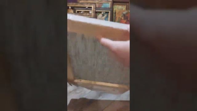 Самодельный #холст для живописи смотреть онлайн