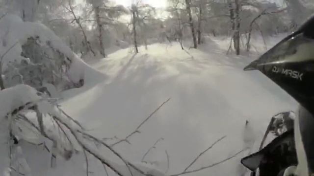 Бахмур. Зима 2016 года и горный снегоход. смотреть онлайн
