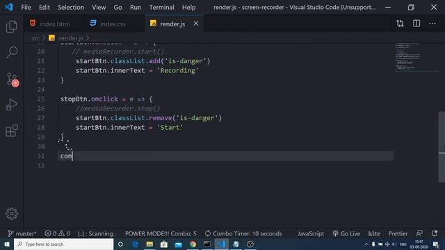 Node.js Electron Media Screen Video Recorder Full Desktop App Project for Beginners with Source Cod смотреть онлайн