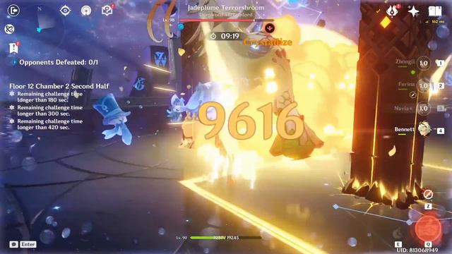C6R5 Ayaka & Navia | 4.2 Spiral Abyss | Genshin Impact смотреть онлайн