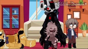 Afton family meets In to the pit ll All parts ll ft Afton family ll FNaF