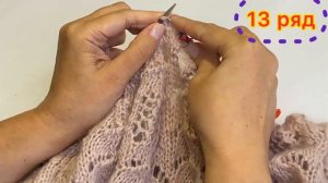 Вязание великолепного джемпера Манго/Кучинелли и Хитоми Шида в одном флаеоне/Бесплатный Мастер Клас